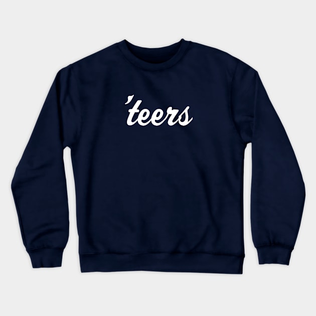 'teers Musketeer Script Crewneck Sweatshirt by twothree